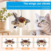 PetsBoro™ FeatherFun Flyer Simulated Chirping Bird Cat Toy