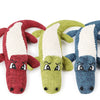 Plush Sound Pet Toy - Realistic Crocodile Design
